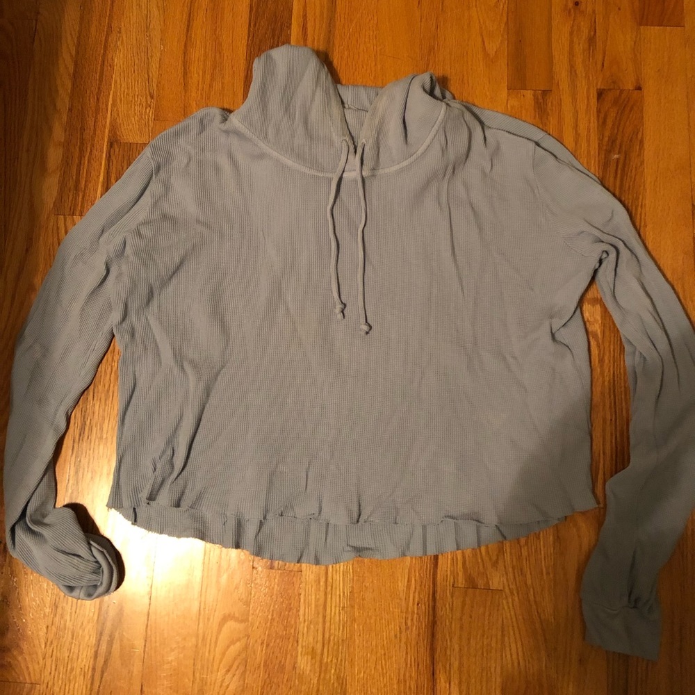 Brandy Melville John Galt Thermal Hoodie